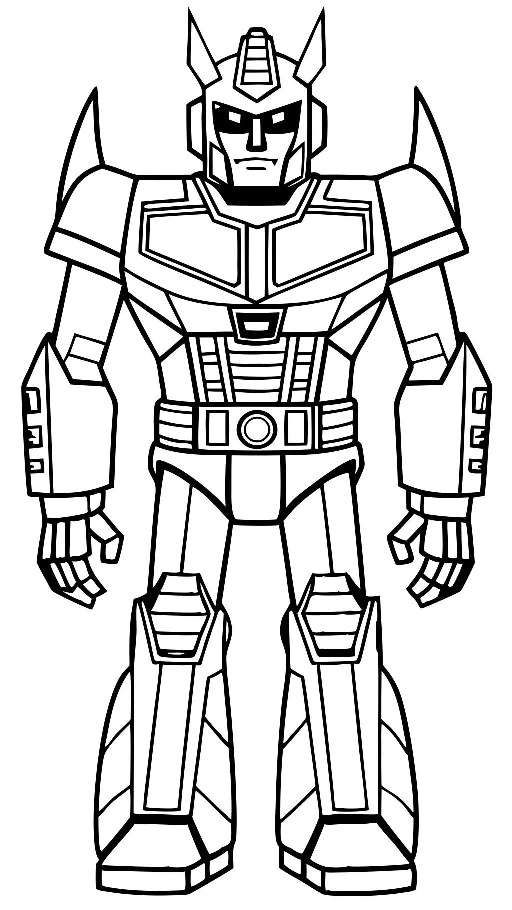 Páginas para colorear de Optimus